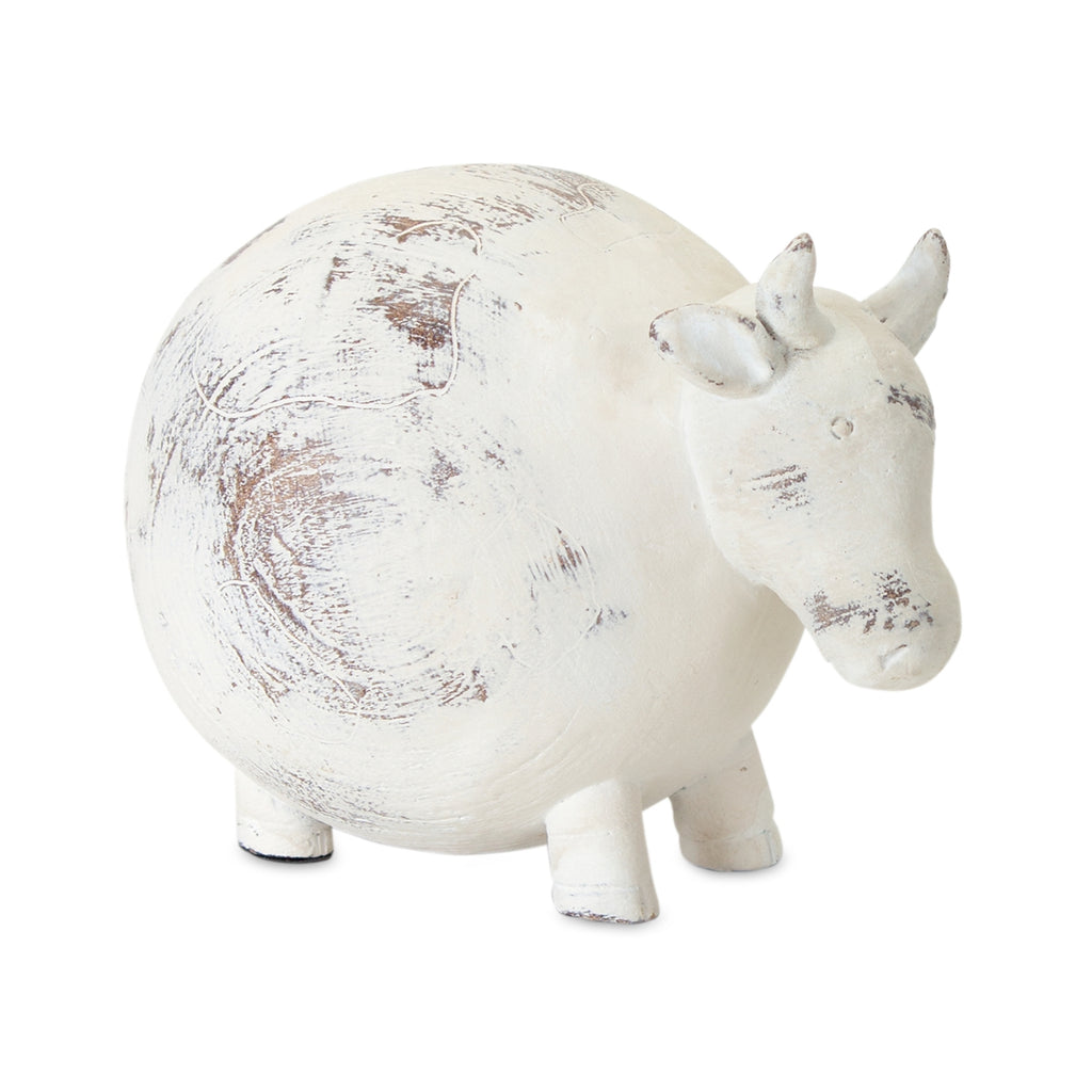 Distressed Set of (3) Farm Animals